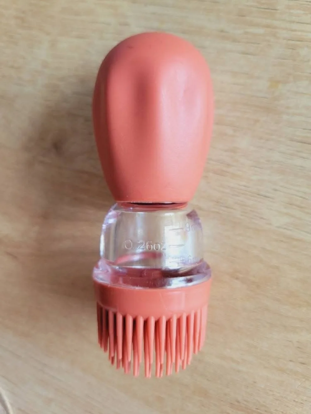 Silicone Pump Dispenser Bottle - Coral Pink